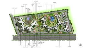 Purva Park Hills Apartment Off Kanakapura Road, Bangalore Master Plan
