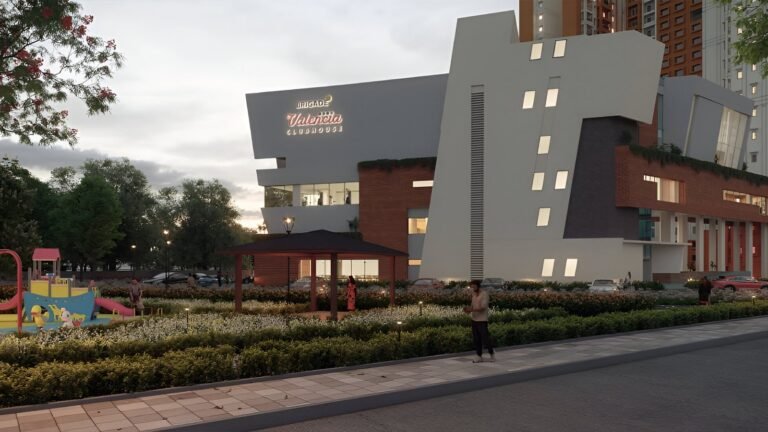 Brigade Valencia Apartment in Electronic City Bangalore Clubhouse front view