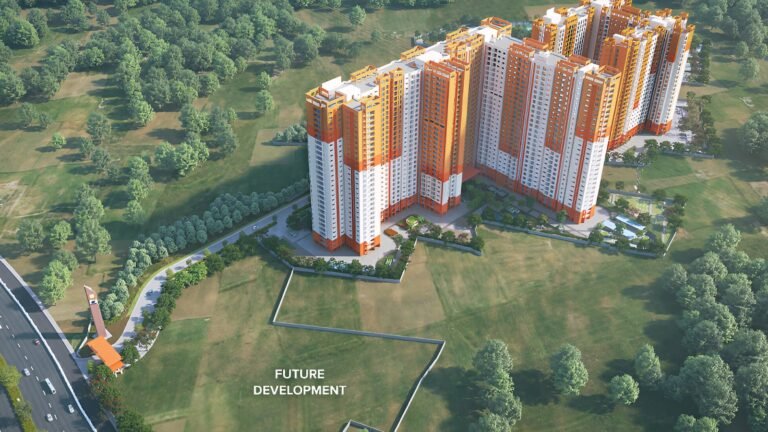 Brigade Valencia Apartment in Electronic City Bangalore Top View front side