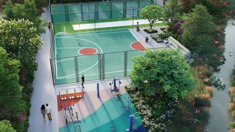 Brigade Valencia Apartment in Electronic City Bangalore open gym and playing area