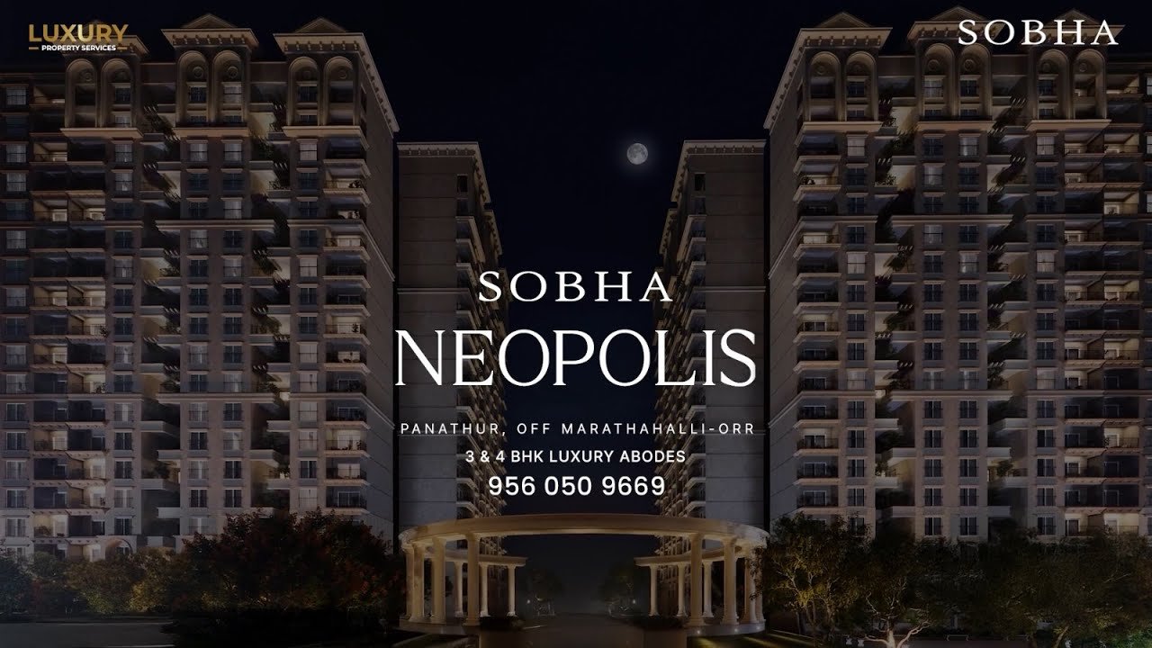 Sobha Neopolis youtube thumbnail