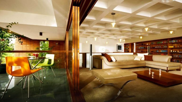 Total Environment - Windmills of Your Mind Apartment & Villa In Bangalore- Duplex - Glass deck, family space & library