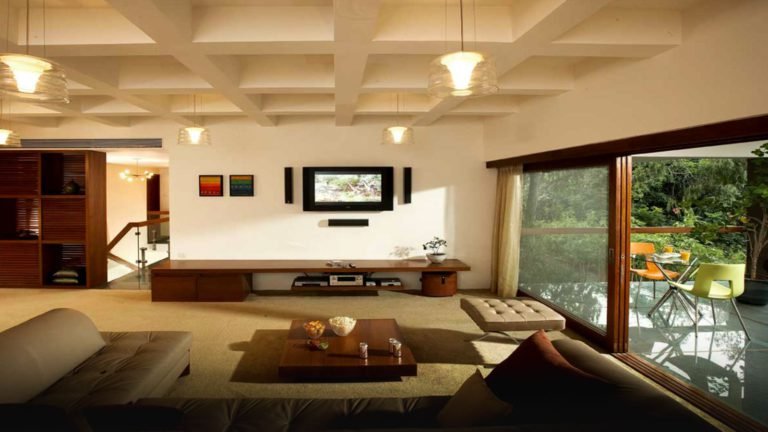 Total Environment - Windmills of Your Mind Apartment & Villa In Bangalore- Duplex - family space & glass deck