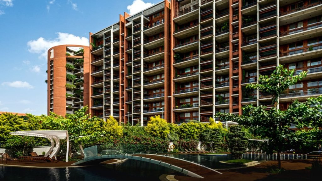 Total Environment - Windmills of Your Mind Apartment In Bangalore - Simplex & duplex homes with private gardens