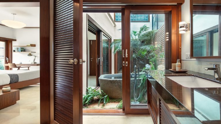 Total Environment - After the Rain - villa in bangalore Ensuite master bedroom, open to sky