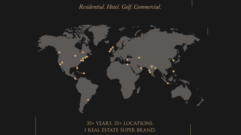Trump Towers Gurgaon - 35+ Years. 35+ Locations, 1 Real Estate Super Brand