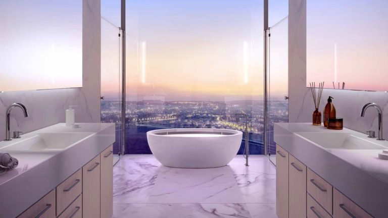 Trump Towers Gurgaon - Bathing beyond Sight