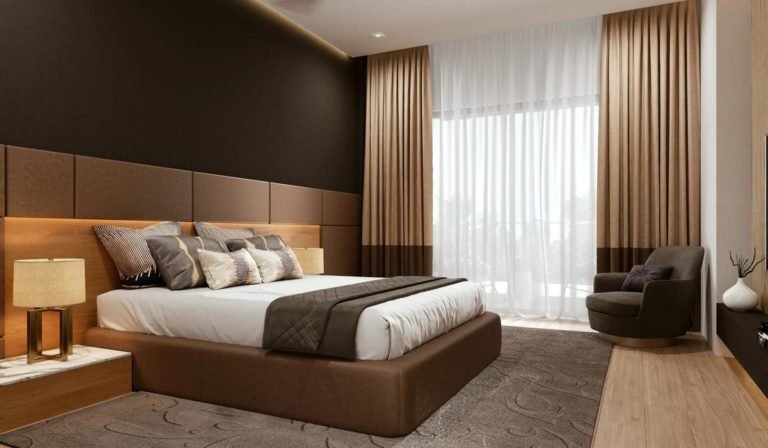 Barca at godrej MSR City apartment in North Bangalore Bedroom