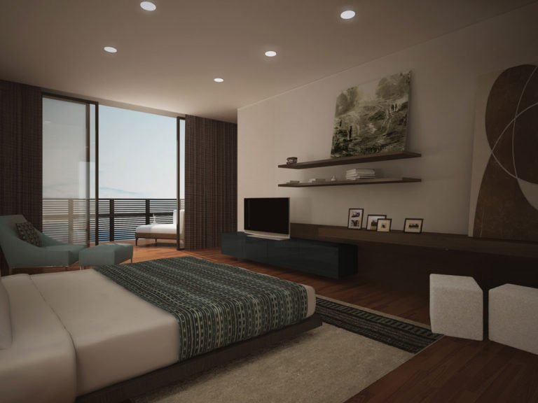 Embassy Boulevard Villa in Bangalore G1B Master Bedroom