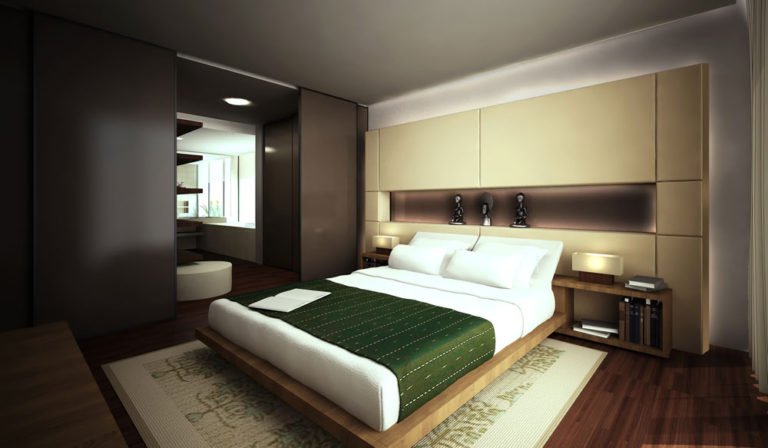 Embassy Boulevard Villa in Bangalore G2 Master Bedroom
