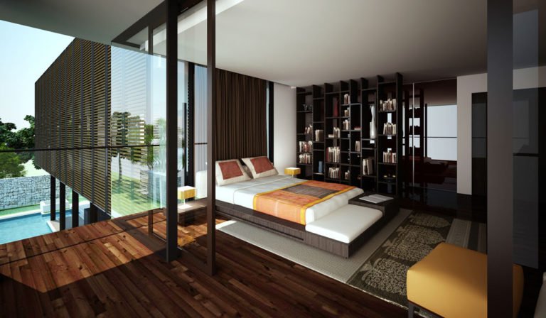 Embassy Boulevard Villa in Bangalore G3A Master Bedroom