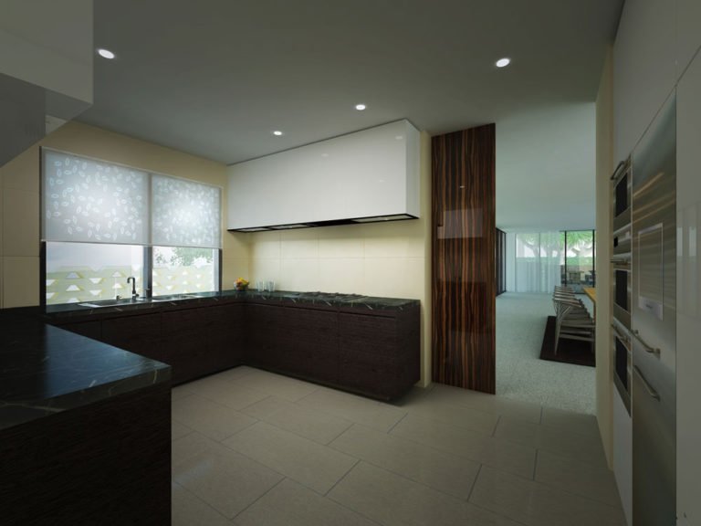 Embassy Boulevard Villa in Bangalore G3B Kitchen