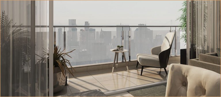 Purva Coronation Square Apartment in Bangalore Square Balcony