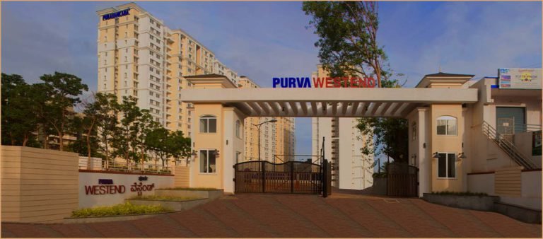 Purva Westend Apartment in Bangalore Grand Entrance