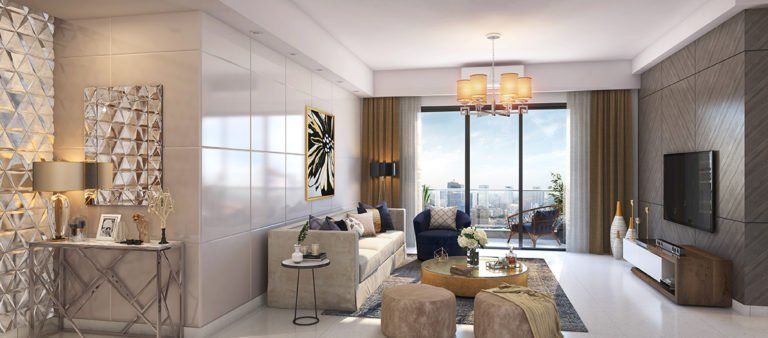 Purva Atmosphere Apartment East Bangalore Living Room