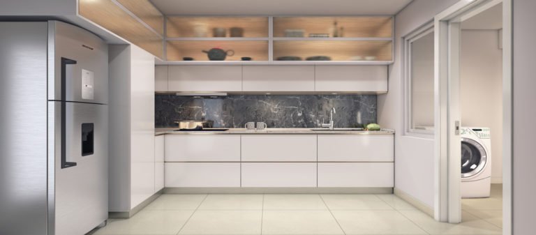 Purva Promenade Apartments in Hennur Road, Bangalore Kitchen