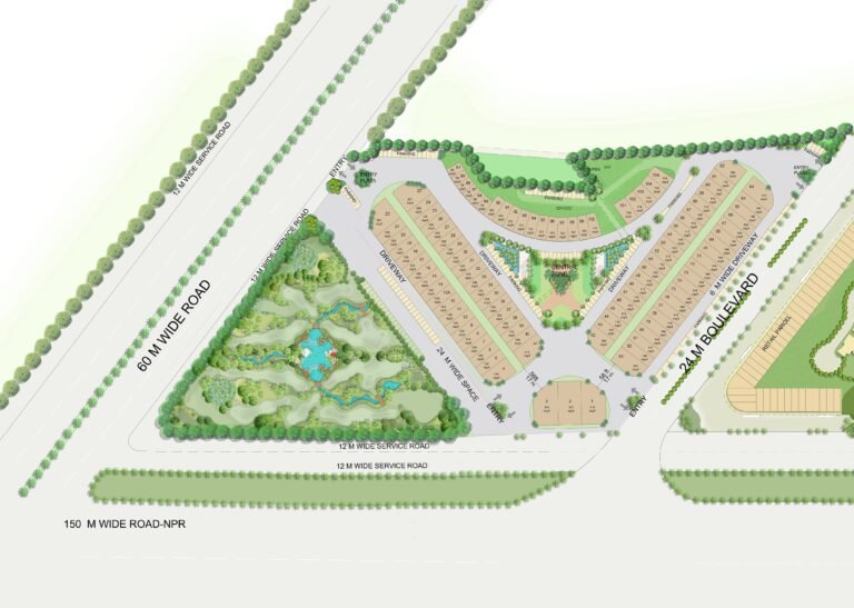 M3M 113 Market - SIte Map Plan