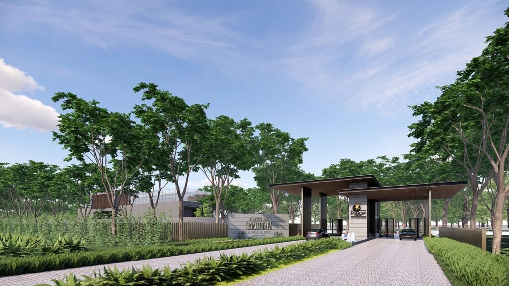 Prestige Sanctury Villa in Devanahalli North Bangalore Main Entrance Gate