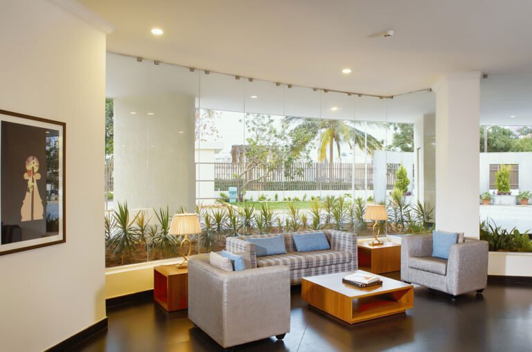 Maratt Pimento Apartment in Bangalore living room