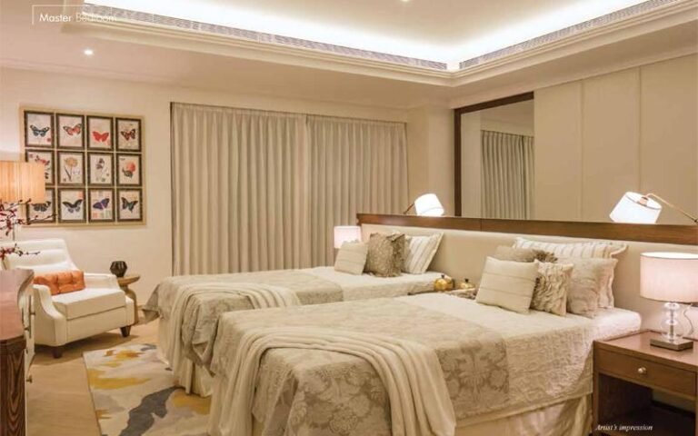 Prestige Hermitage Apartment in Bangalore Master Bedroom
