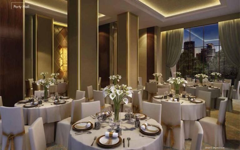 Prestige Hermitage Apartment in Bangalore Party Hall