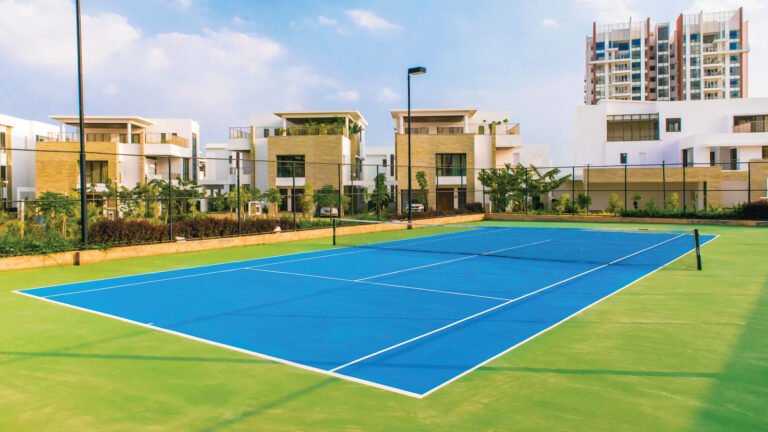 Prestige White Meadows Apartment in Bangalore Lawn Tennis Court