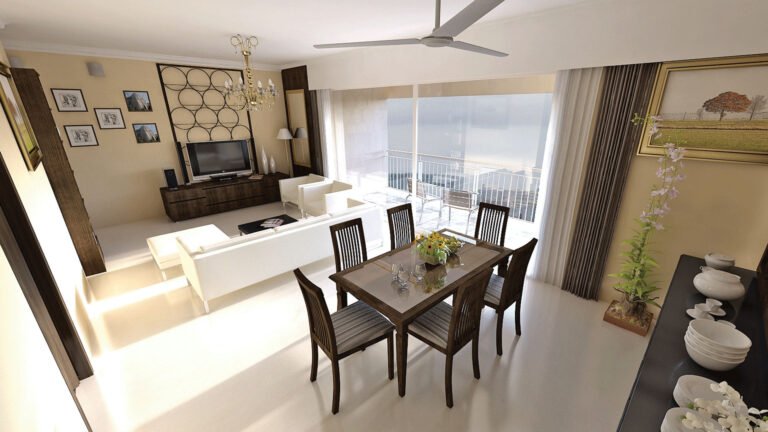 Prestige woodland Apartment in Bangalore Dining Room