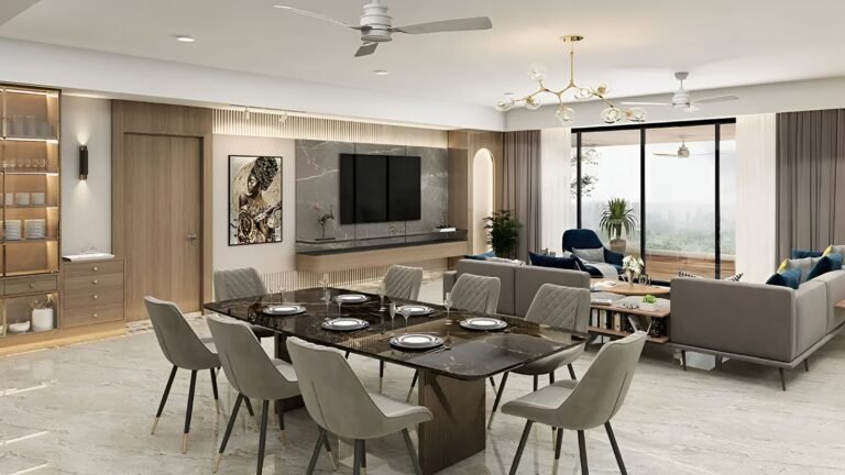 Divyasree 77 degree Apartment in Bangalore Dinning Area