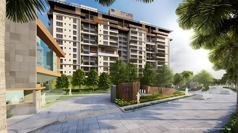 Divyasree 77 degree Apartment in Bangalore Main Entrance