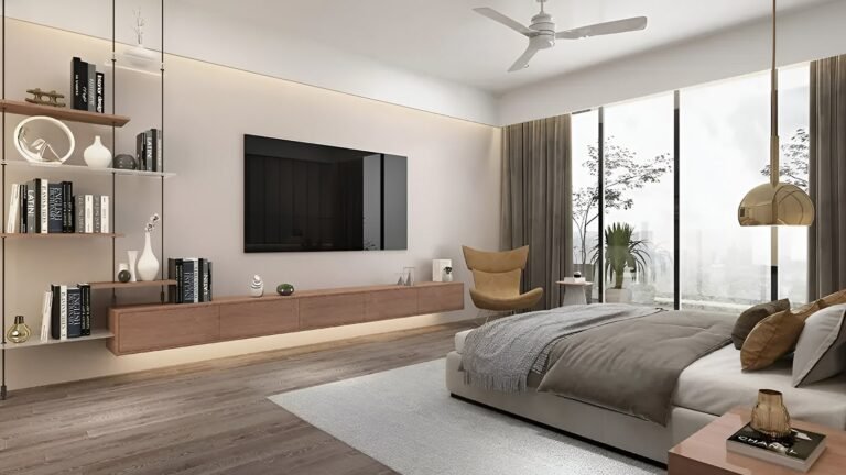 Divyasree 77 degree Apartment in Bangalore Master bedroom balcony
