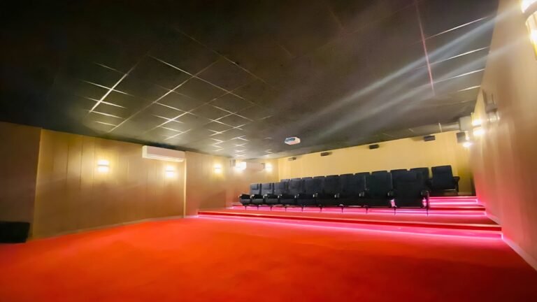 Divyasree 77 degree Apartment in Bangalore Theater room