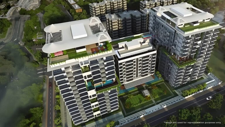 G Corp Residences Apartment in Bangalore Aerial View