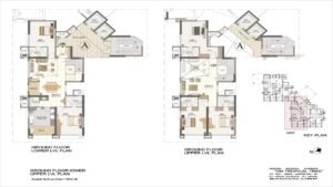 Hm tropical tree Apartments In RT Nagar Bangalore 5 BHK Floor plan