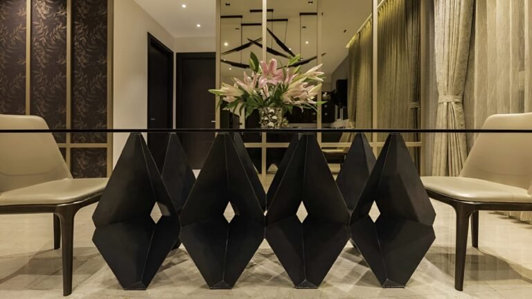 Artisane Forest Breeze Apartment in South Bangalore dinning area