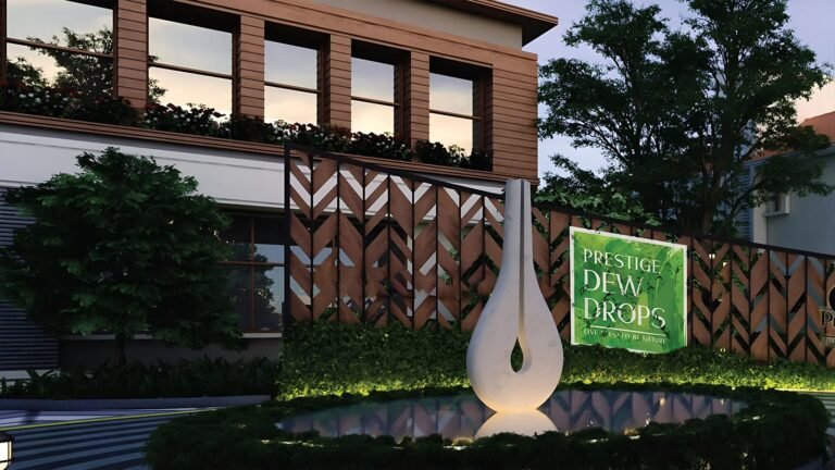 Prestiage Dew Drops Luxury Villa in Yelahanka, Doddaballapur Road, North Bangalore
