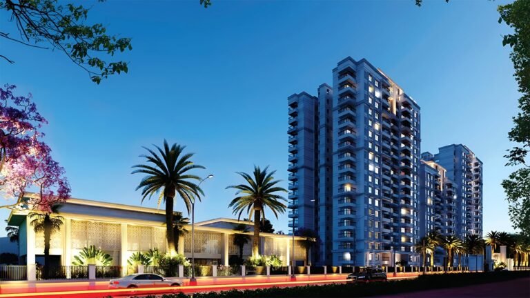 Prestige Elm Park Apartment in Bangalore Night View