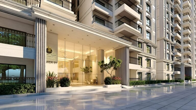 Prestige Elm Park Apartment in Bangalore Tower Entrance