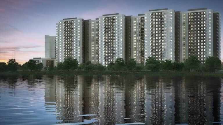 Sobha Lake Gardens Apartment in Bangalore Night View