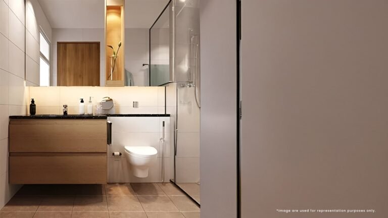 Sobha Lake Gardens Apartment in Bangalore rest room