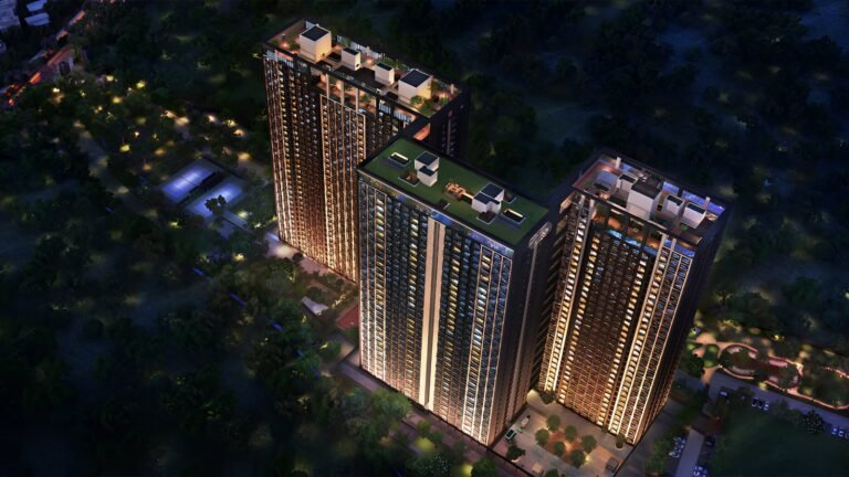 Purva Atmosphere Apartment East Bangalore ariel view