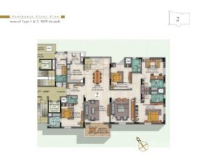 Prestige-Edwardian-Type-2-4-BED-Penthhouse-Floor-Plan