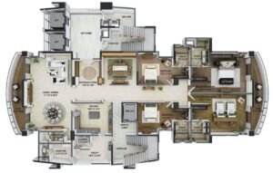 Prestige-Hermitage-4BHK-Typical-Unit-Plan