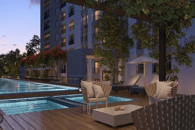 Sobha Arena Apartment in Kanakpura Bangalore -Outdoor-Sitting-Area