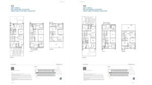 Sobha Galera Apartment & Villa in Whitefield, Bangalore floor plan A3 & A4 4 BHK Triplex
