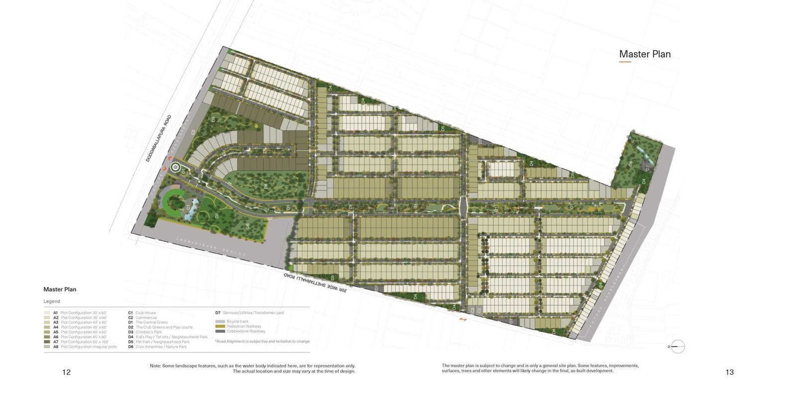 Total Environment Tangled up in green master plan