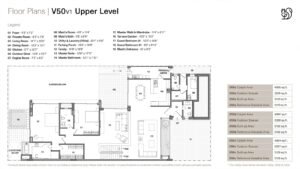 Total Environment After The Rain Villa in Yelahanaka Bangalore Floor Plan V50 v1 Upper Level