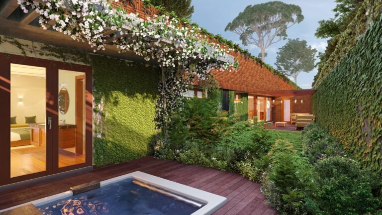 Total Environment Over The Rainbow Villas in Nandi Hills Bangalore garden one