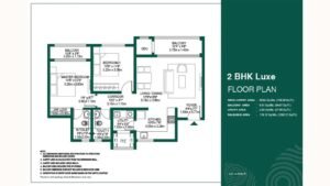 godrej woodscapes budigere apartment in east bengaluru gallery floor plan 2 bhk