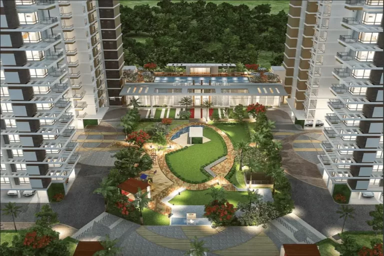 Advaitha Aksha Spacious Bedroom Apartment in Bangalore -Central-Green-Podium