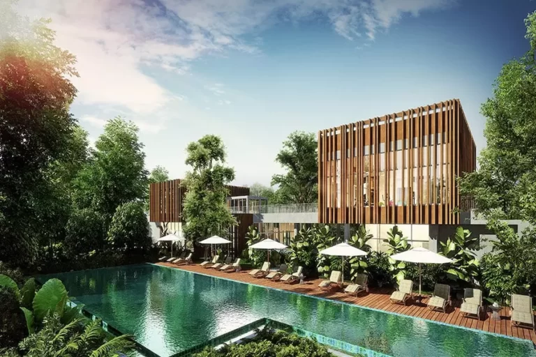 Assetz Earth & Essence villa & Plots in Bangalore swimming pool